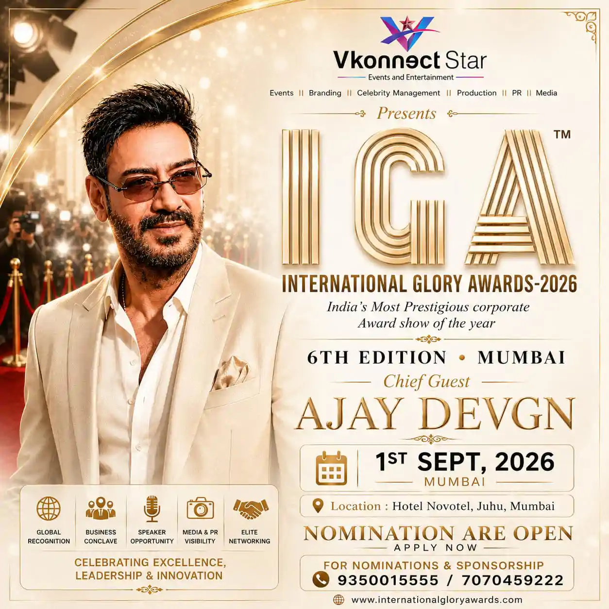 International Glory Awards ~ 2026