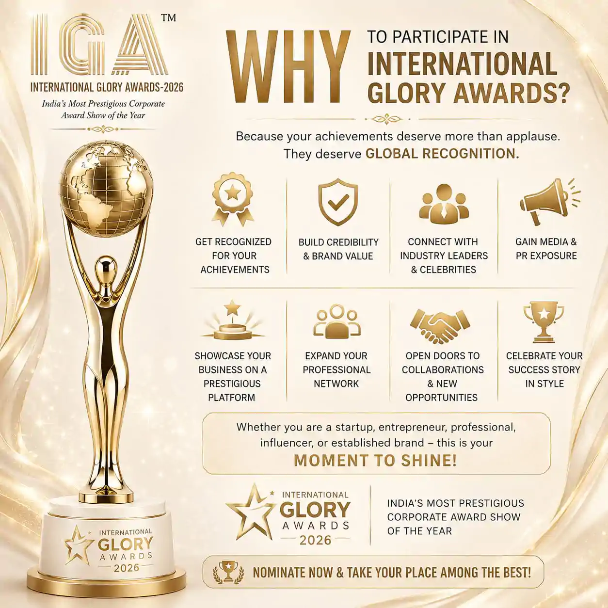 International Glory Awards ~ 2026