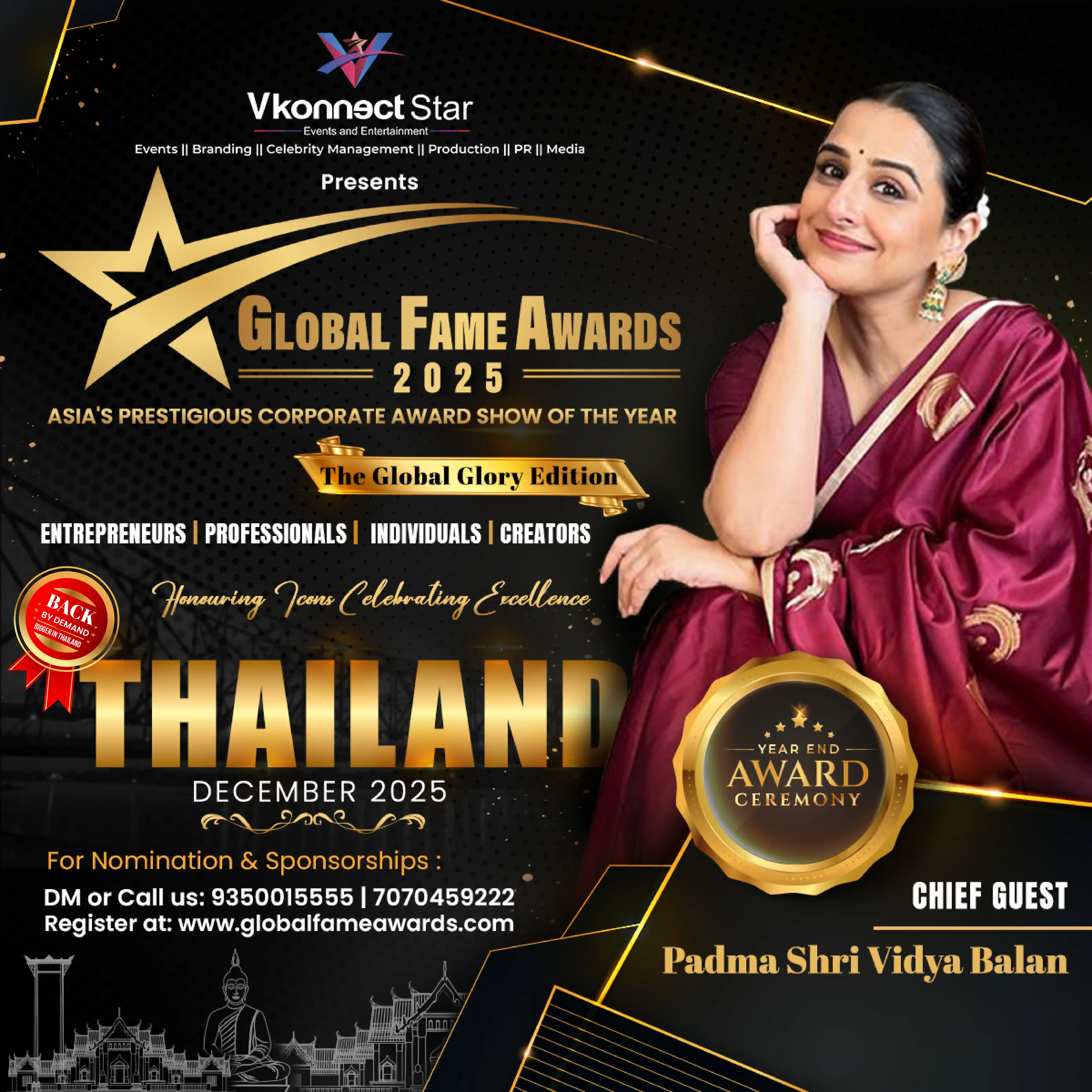 Global Fame Awards ~ 2025