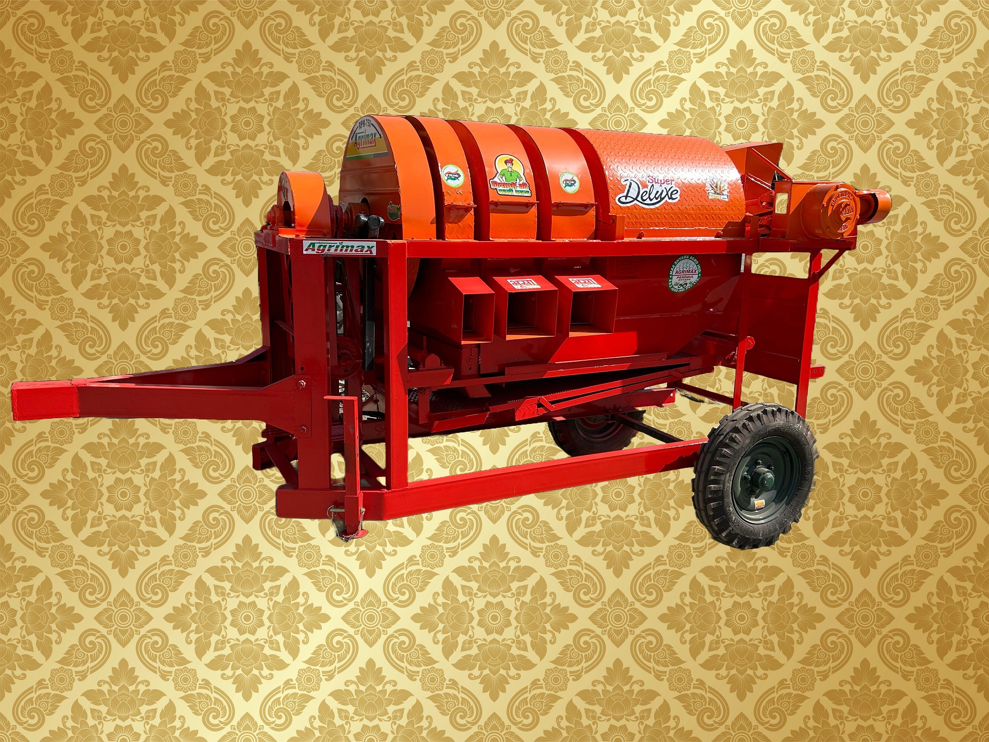 4 Fan 4 Joint 3 Cutter Stud Model