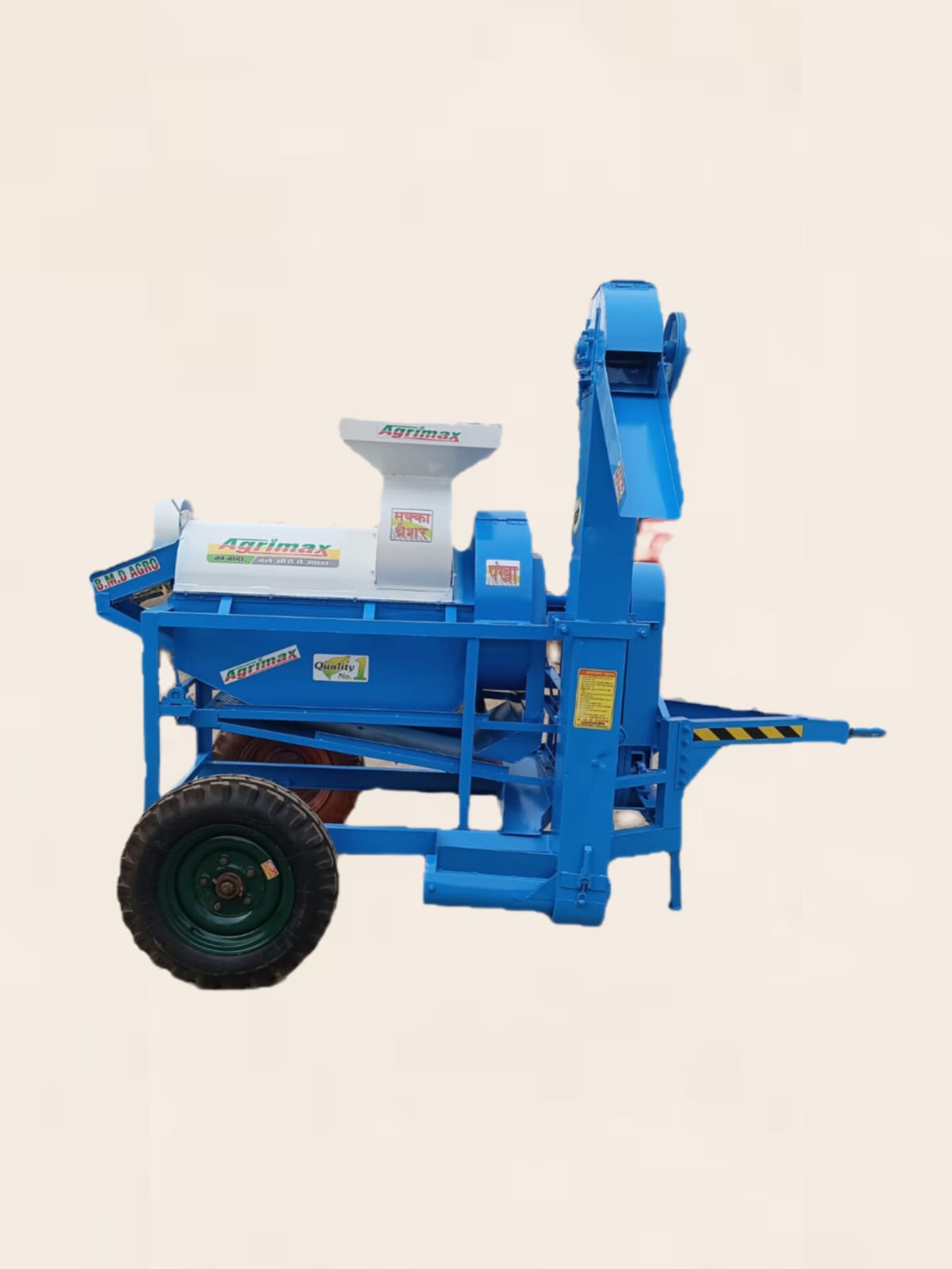 SMALL MAIZE THRESHER WITH ELIVATOR