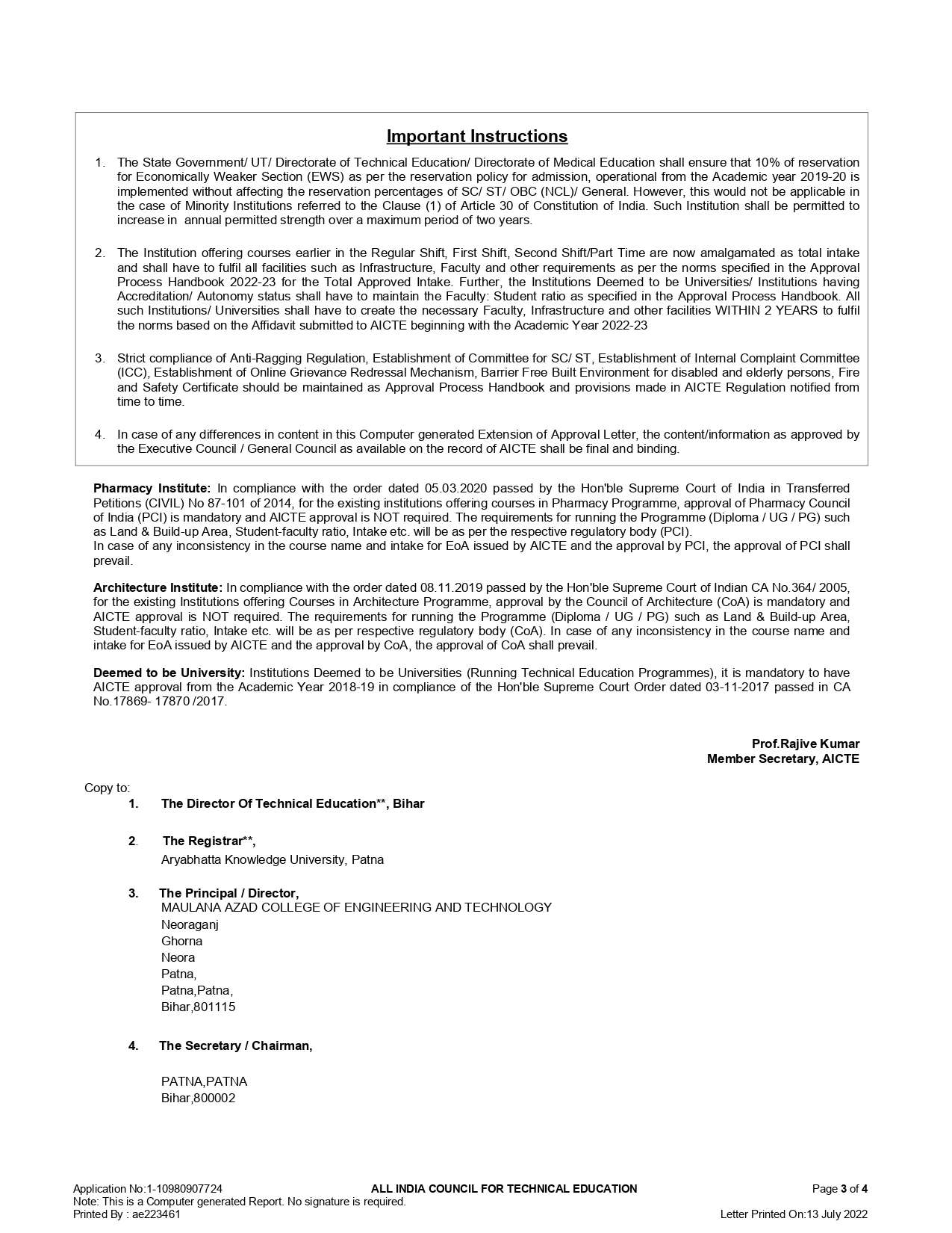 EOA 2022-23